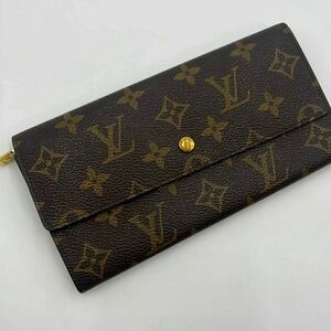 monogram sarah wallet